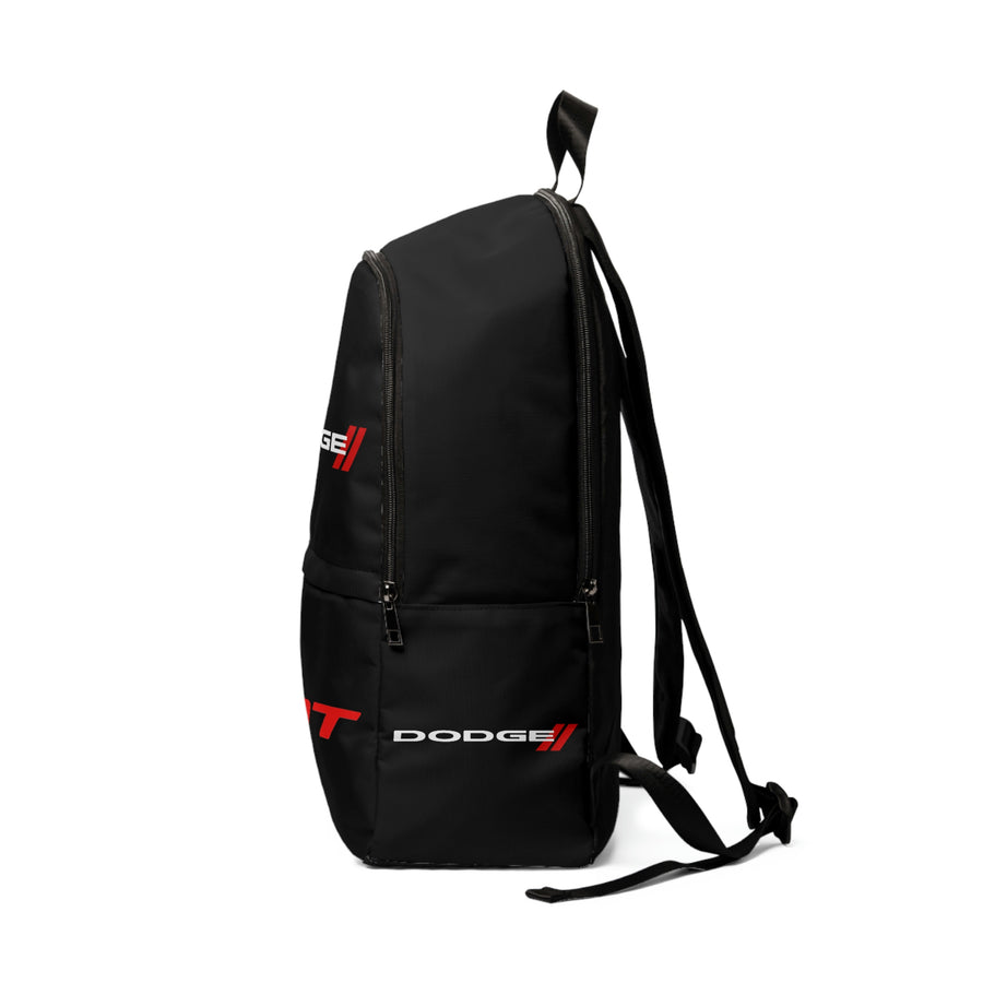 Unisex Black Dodge Backpack™