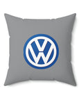 Grey Volkswagen Spun Polyester Square Pillow™