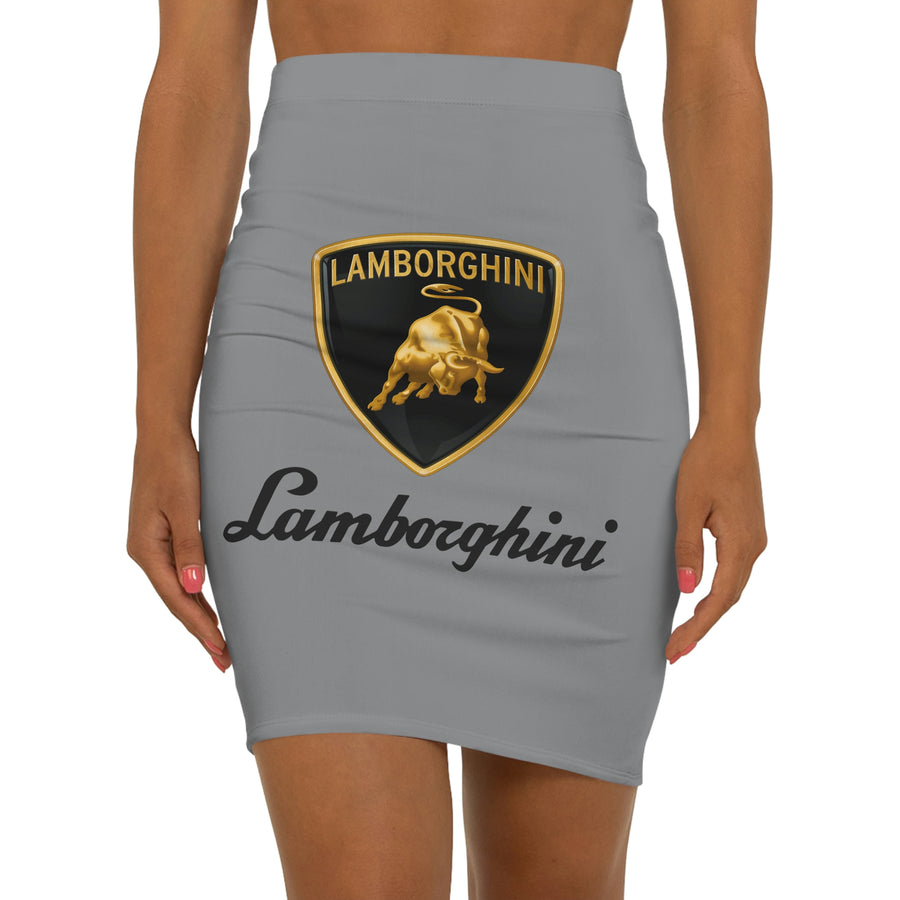 Women's Grey Lamborghini Mini Skirt™