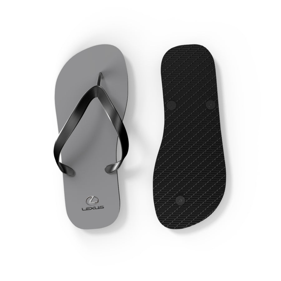 Unisex Grey Lexus Flip Flops™