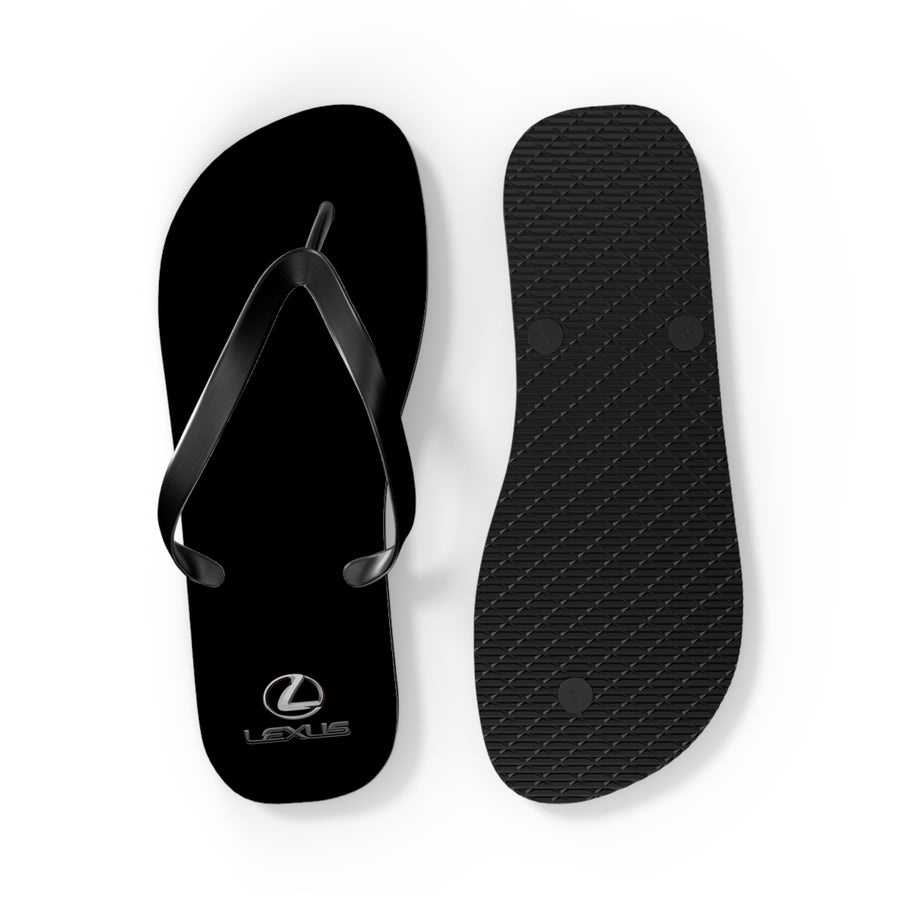 Unisex Black Lexus Flip Flops™