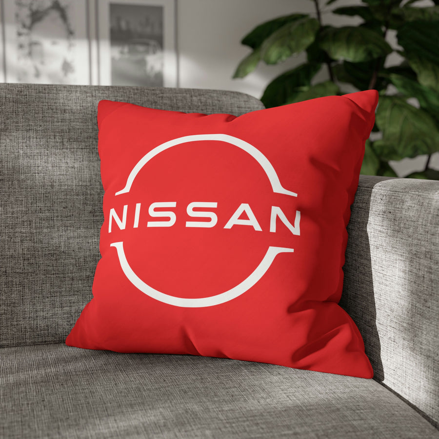 Red Spun Polyester Nissan GTR pillowcase™