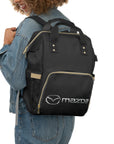 Black Mazda Multifunctional Diaper Backpack™