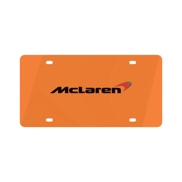 Crusta Mclaren License Plate™