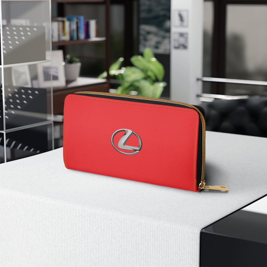 Red Lexus Zipper Wallet™