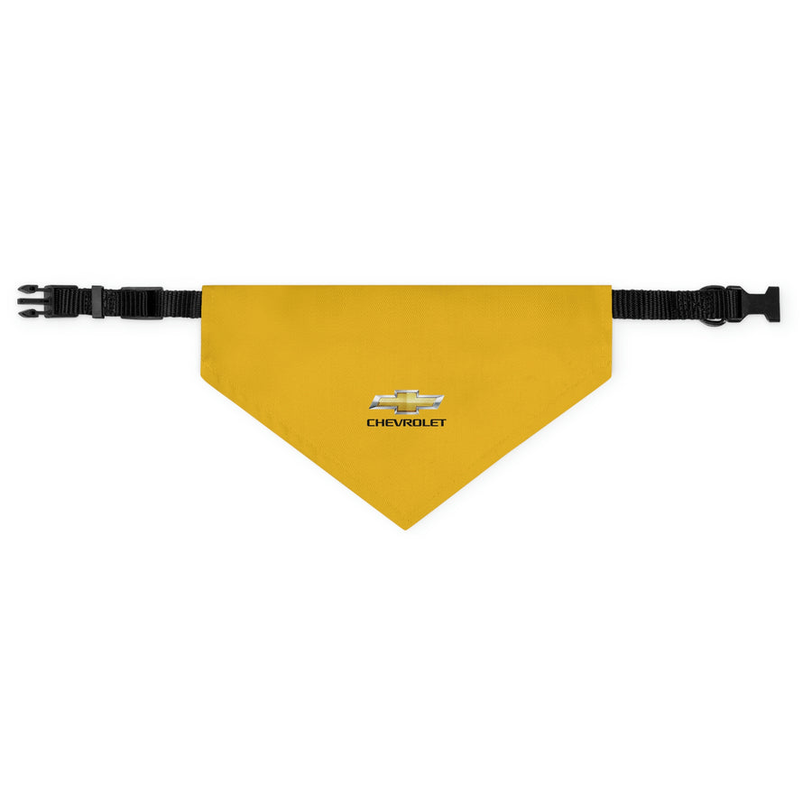 Yellow Chevrolet Pet Bandana Collar™