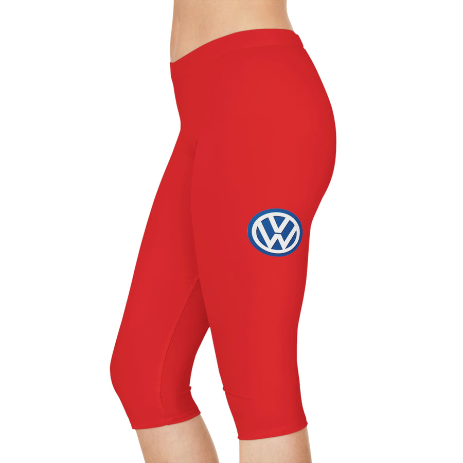 Women's Red Volkswagen Capri Leggings™