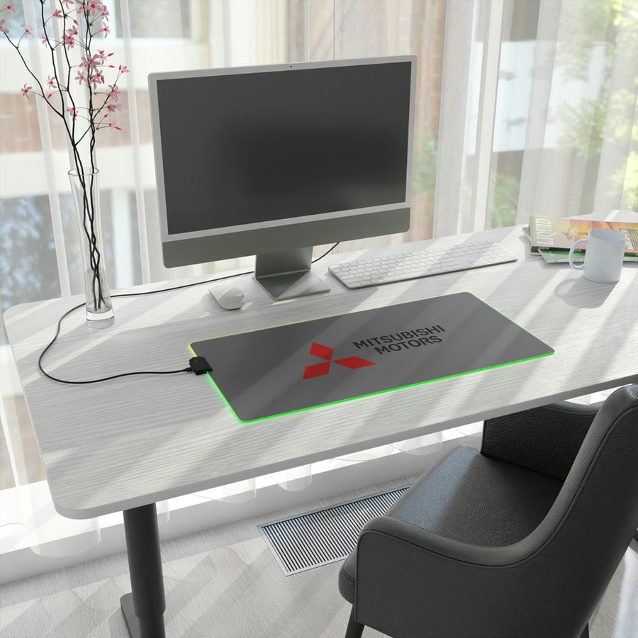 Grey Mitsubishi LED Gaming Mouse Pad™