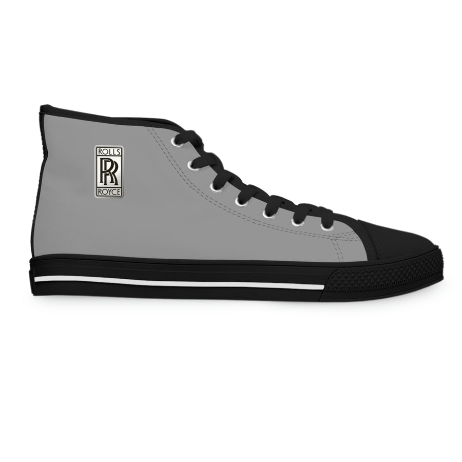 Women's Grey Rolls Royce High Top Sneakers™