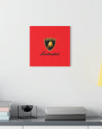 Red Lamborghini Acrylic Prints (French Cleat Hanging)™