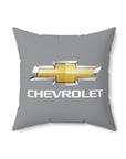 Grey Chevrolet Spun Polyester Square Pillow™