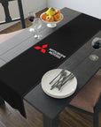 Black Mitsubishi Table Runner (Cotton, Poly)™