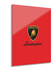 Red Lamborghini Acrylic Prints (French Cleat Hanging)™