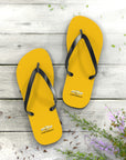 Unisex Yellow Chevrolet Flip Flops™