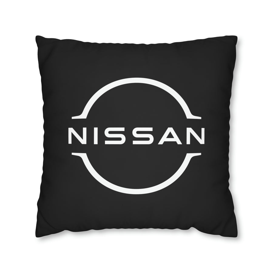 Black Spun Polyester Nissan GTR pillowcase™