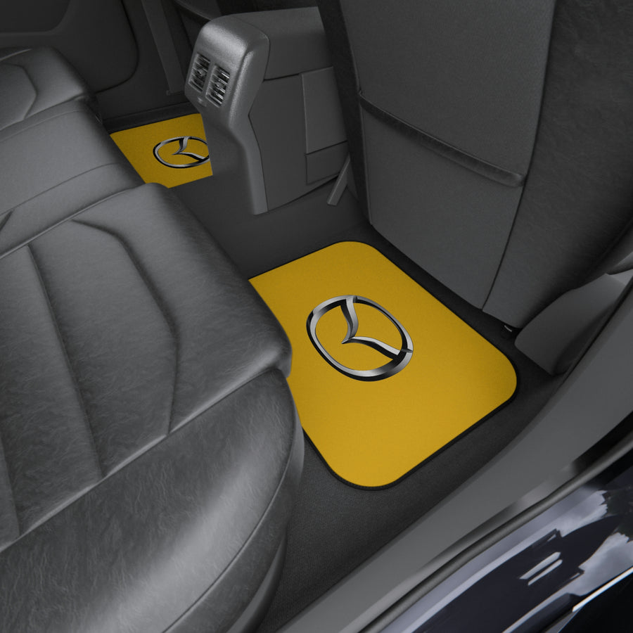 Yellow Mazda Car Mats (Set of 4)™