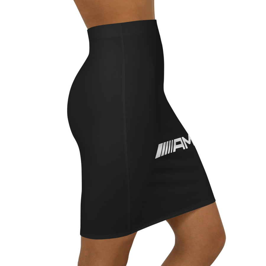 Women's Black Mercedes Mini Skirt™