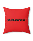 Red Mclaren Spun Polyester Square Pillow™