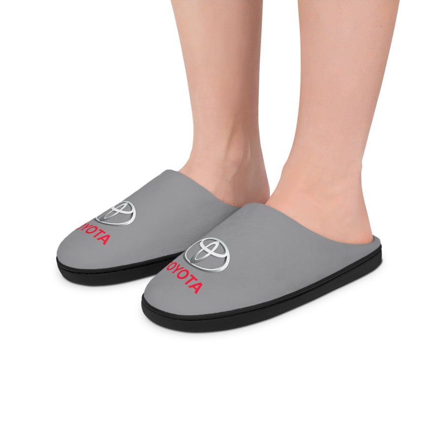 Unisex Grey Toyota Indoor Slippers™