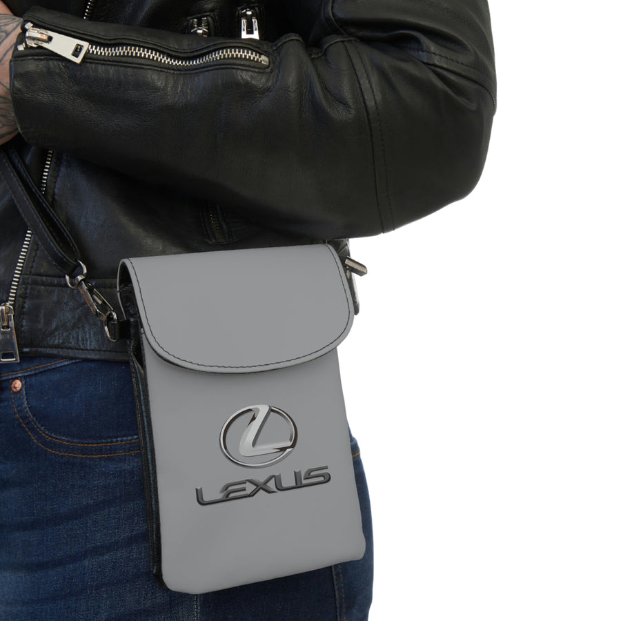 Small Grey Lexus Cell Phone Wallet™