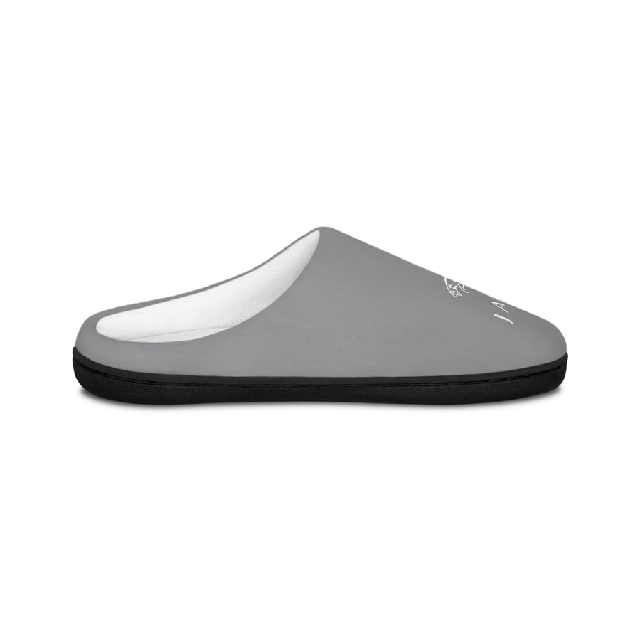 Unisex Grey Jaguar Indoor Slippers™