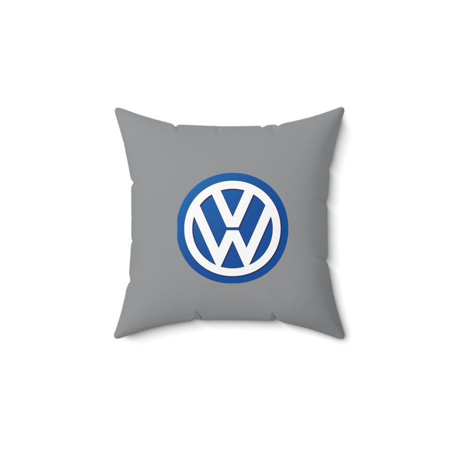 Grey Volkswagen Spun Polyester Square Pillow™