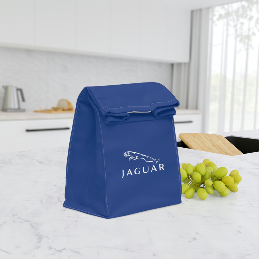 Dark Blue Jaguar Polyester Lunch Bag™