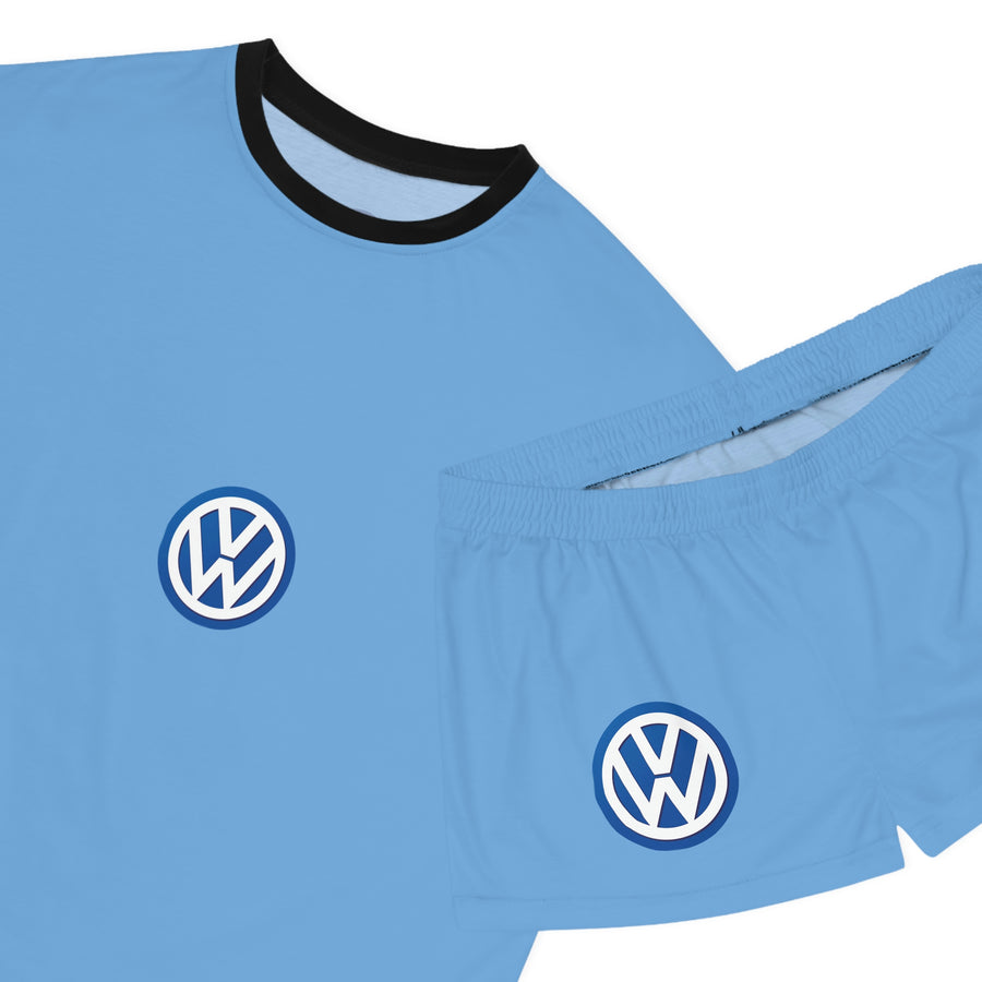 Women's Light Blue Volkswagen Short Pajama Set™