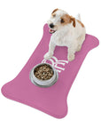 Light Pink Rolls Royce Pet Feeding Mats™