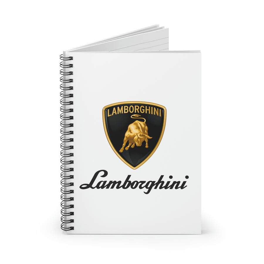 Lamborghini Spiral Notebook - Ruled Line™