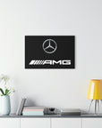 Black Mercedes Acrylic Prints (French Cleat Hanging)™