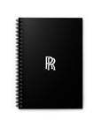 Black Rolls Royce Spiral Notebook - Ruled Line™