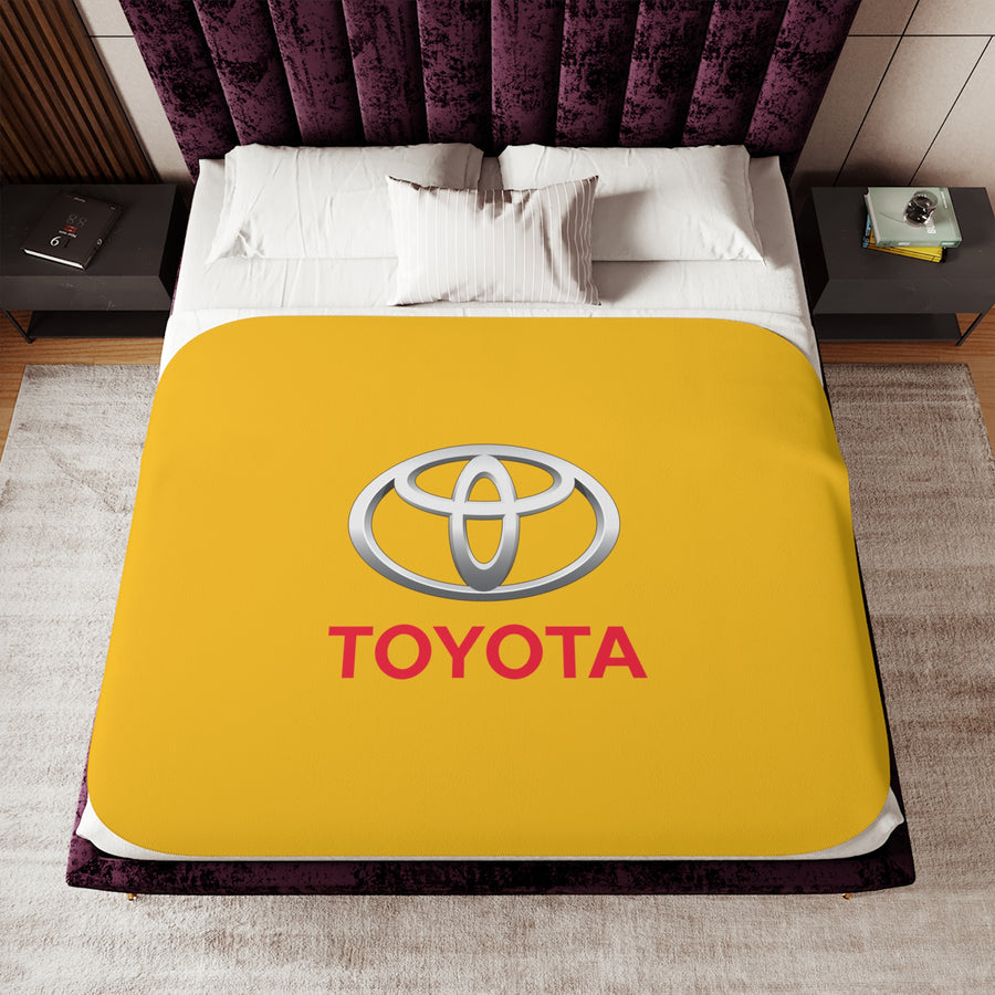 Yellow Toyota Sherpa Blanket™