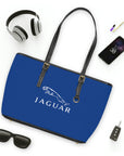 Dark Blue Jaguar Leather Shoulder Bag™