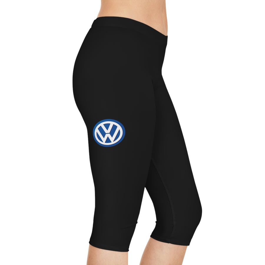 Women's Black Volkswagen Capri Leggings™