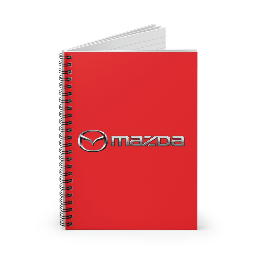 Red Mazda Spiral Notebook - Ruled Line™