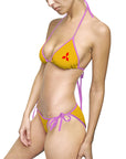 Women's Yellow Mitsubishi Bikini Swimsuit™