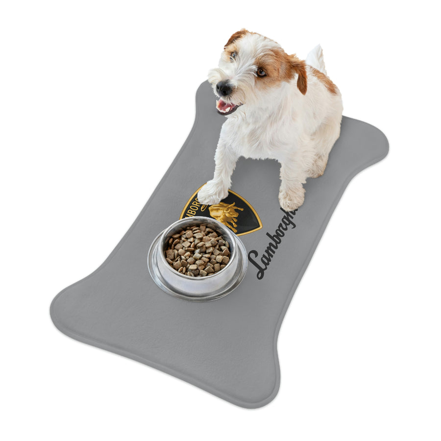 Grey Lamborghini Pet Feeding Mats™