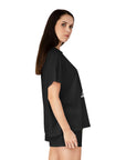 Women's Black Lamborghini Short Pajama Set™