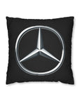 Black Mercedes Spun Polyester Pillowcase™