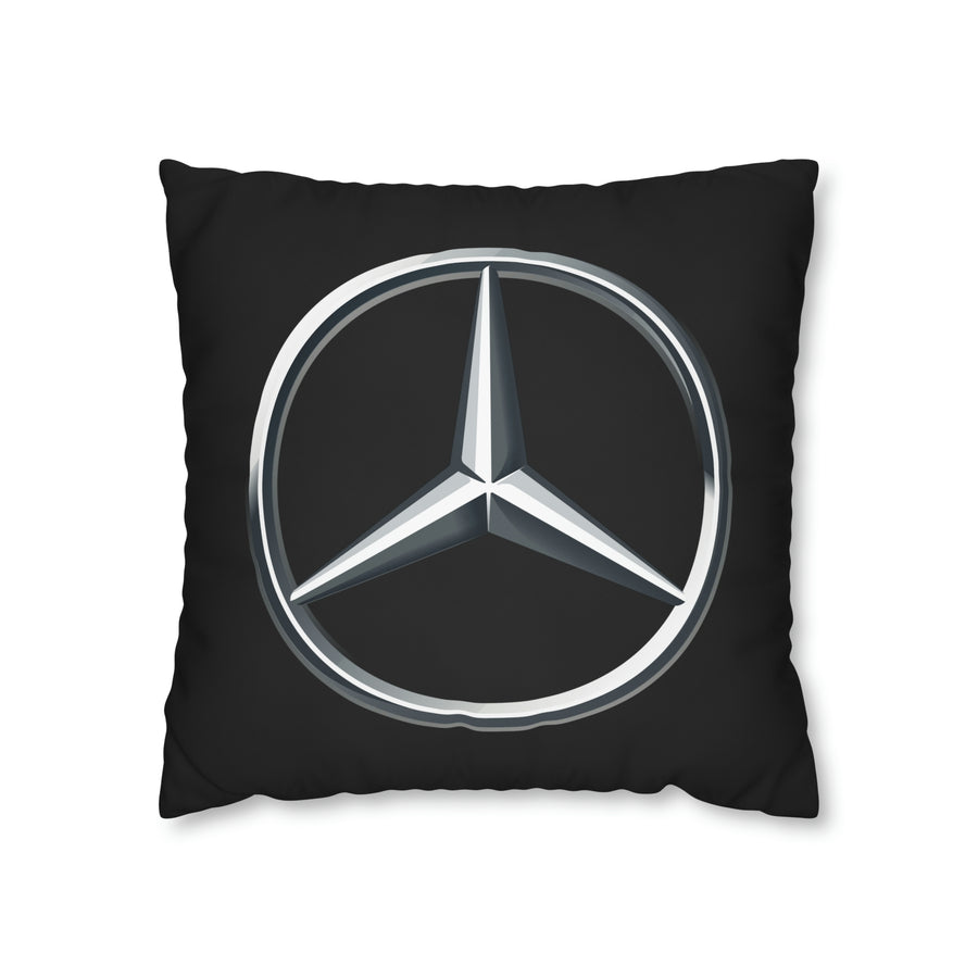 Black Mercedes Spun Polyester Pillowcase™