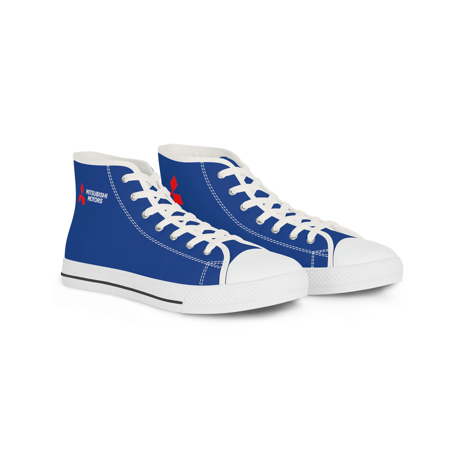 Men's Dark Blue Mitsubishi High Top Sneakers™