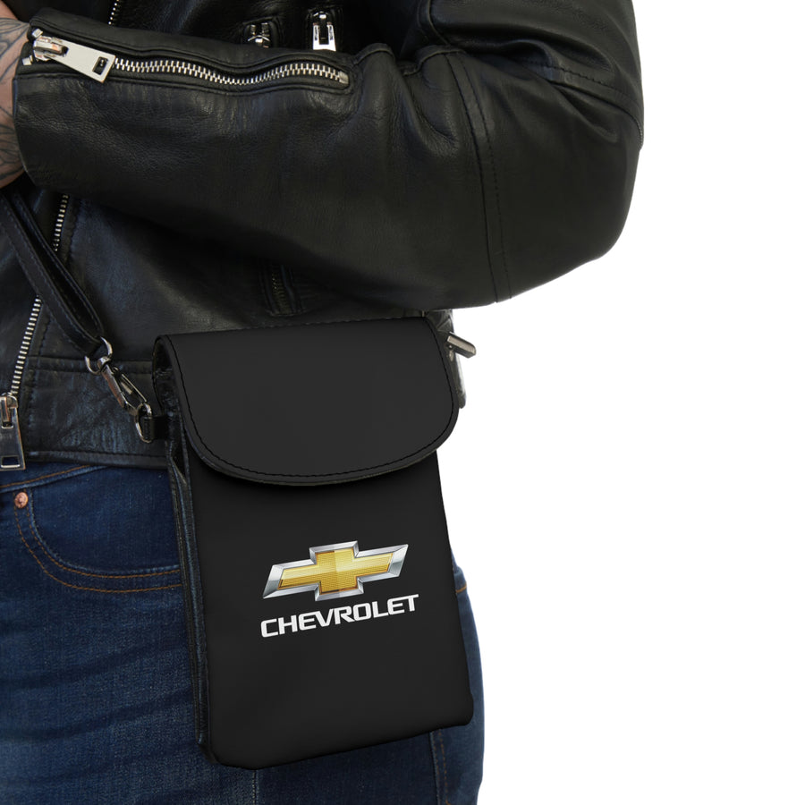 Black Chevrolet Small Cell Phone Wallet™