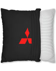 Black Mitsubishi Spun Polyester pillowcase™