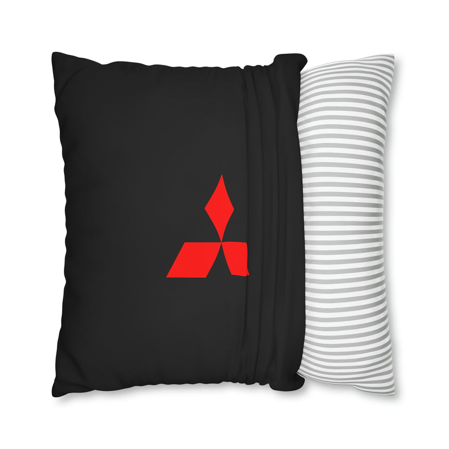 Black Mitsubishi Spun Polyester pillowcase™