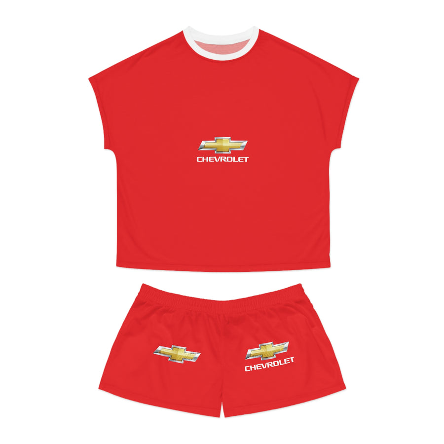 Women's Red Chevrolet Short Pajama Set™