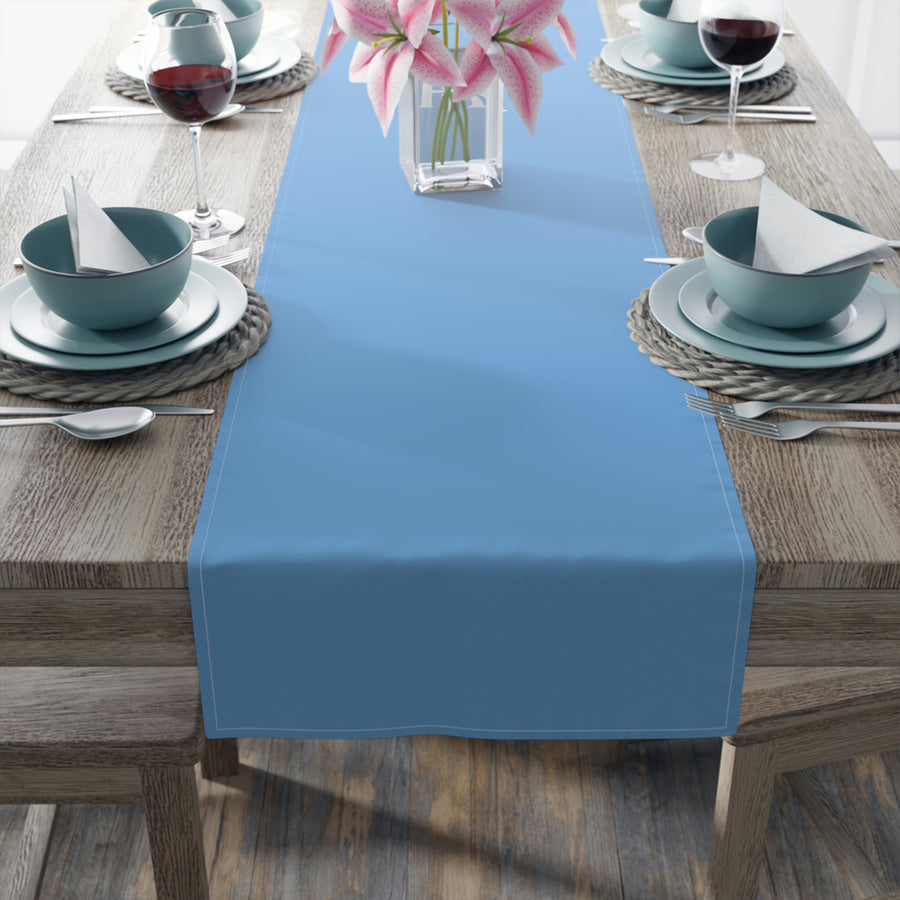 Light Blue Rolls Royce Table Runner (Cotton, Poly)™