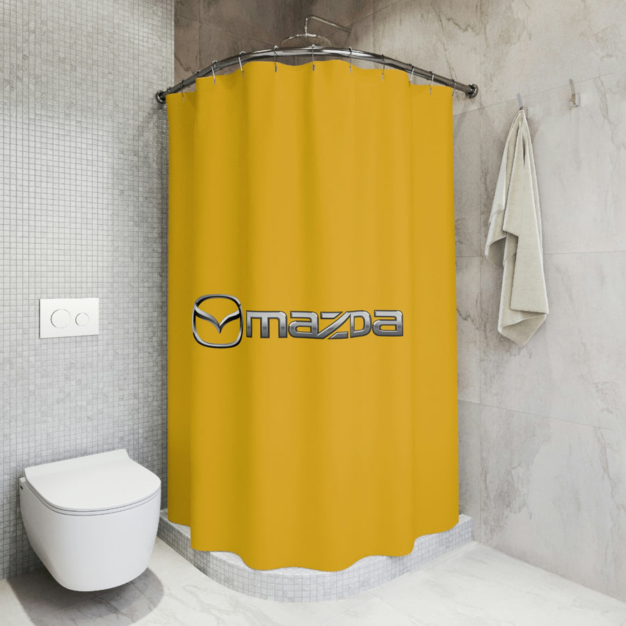 Yellow Mazda Shower Curtain™