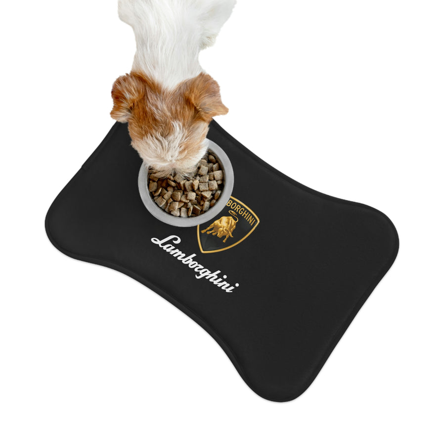 Black Lamborghini Pet Feeding Mats™