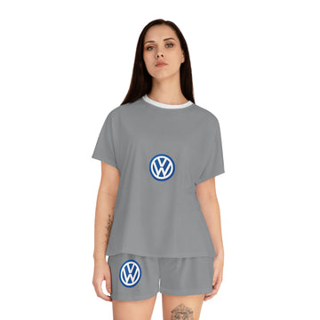 Women's Grey Volkswagen Short Pajama Set™